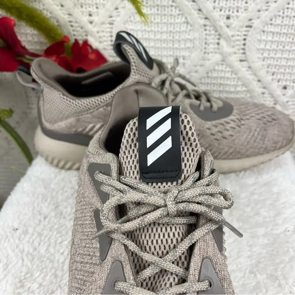 ADIDAS |  Beige 2016 AlphaBounce EM Men's Running Athletic‎ Shoes